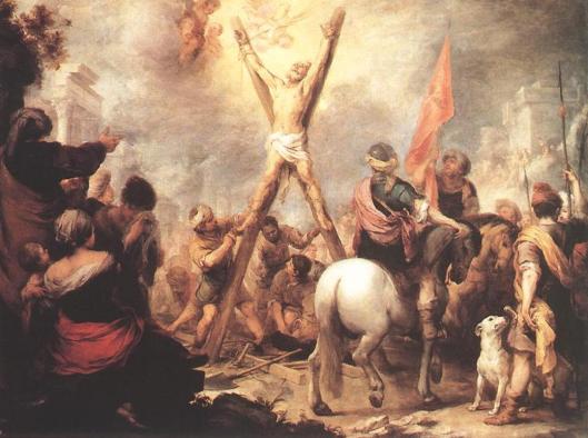 Martyrdom of St. Andrew - 1682 painting 